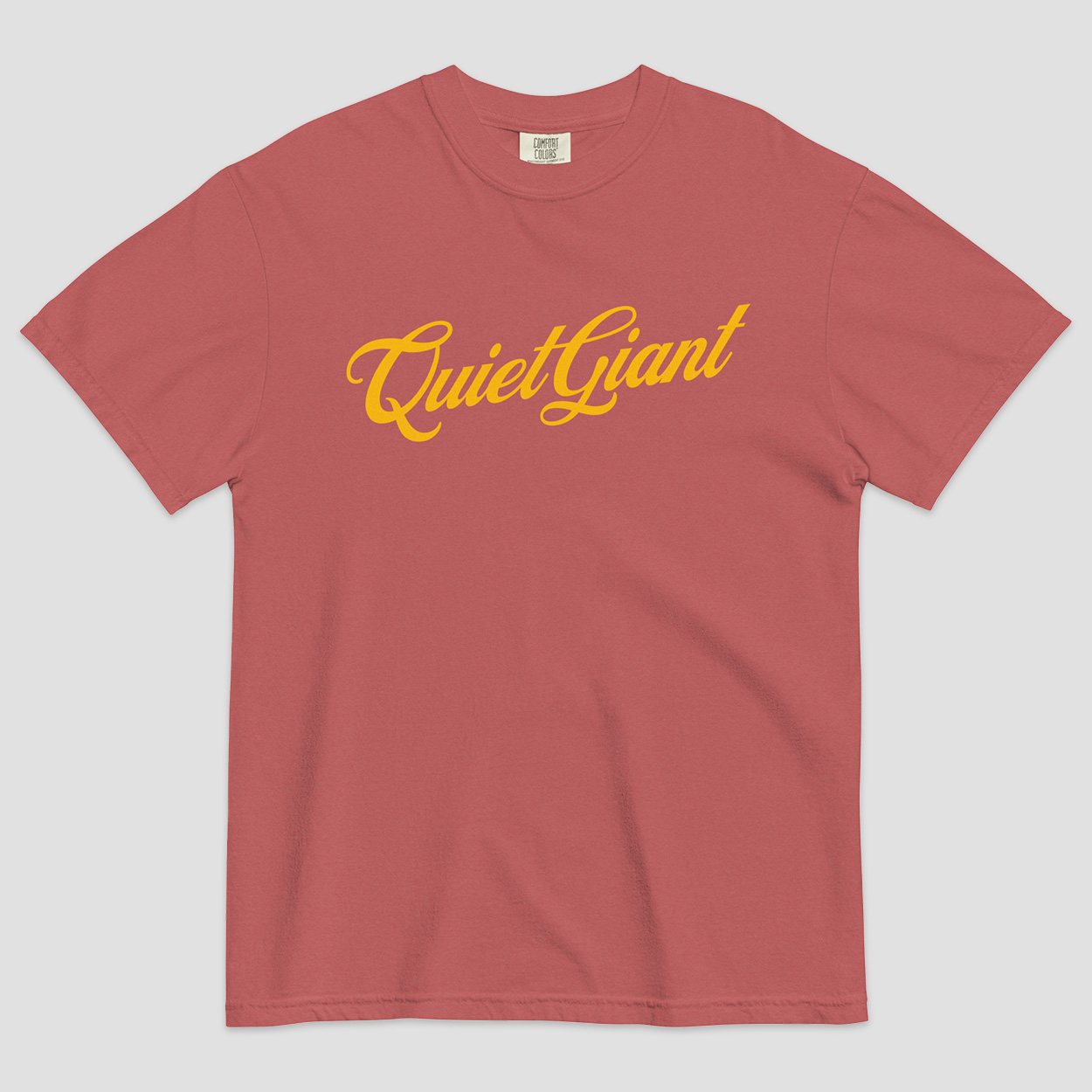★GOAL STUDIO★ ESSENTIAL SCRIPT TEENAVY G5MTS101#NV ESSENTIAL SCRIPT TEE-BEIGE - GOALSTUDIO