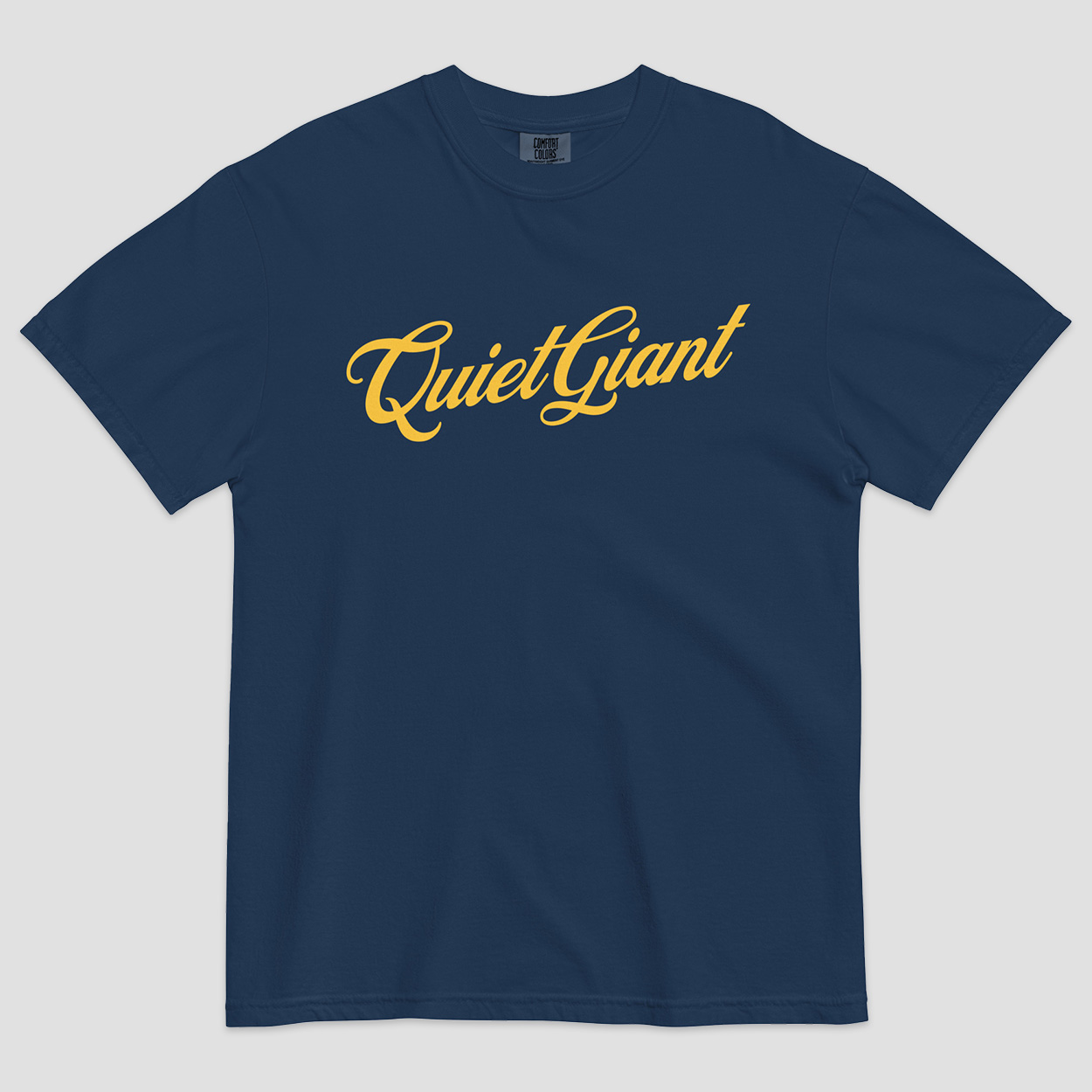 ★GOAL STUDIO★ ESSENTIAL SCRIPT TEENAVY G5MTS101#NV ESSENTIAL SCRIPT TEE-BEIGE - GOALSTUDIO