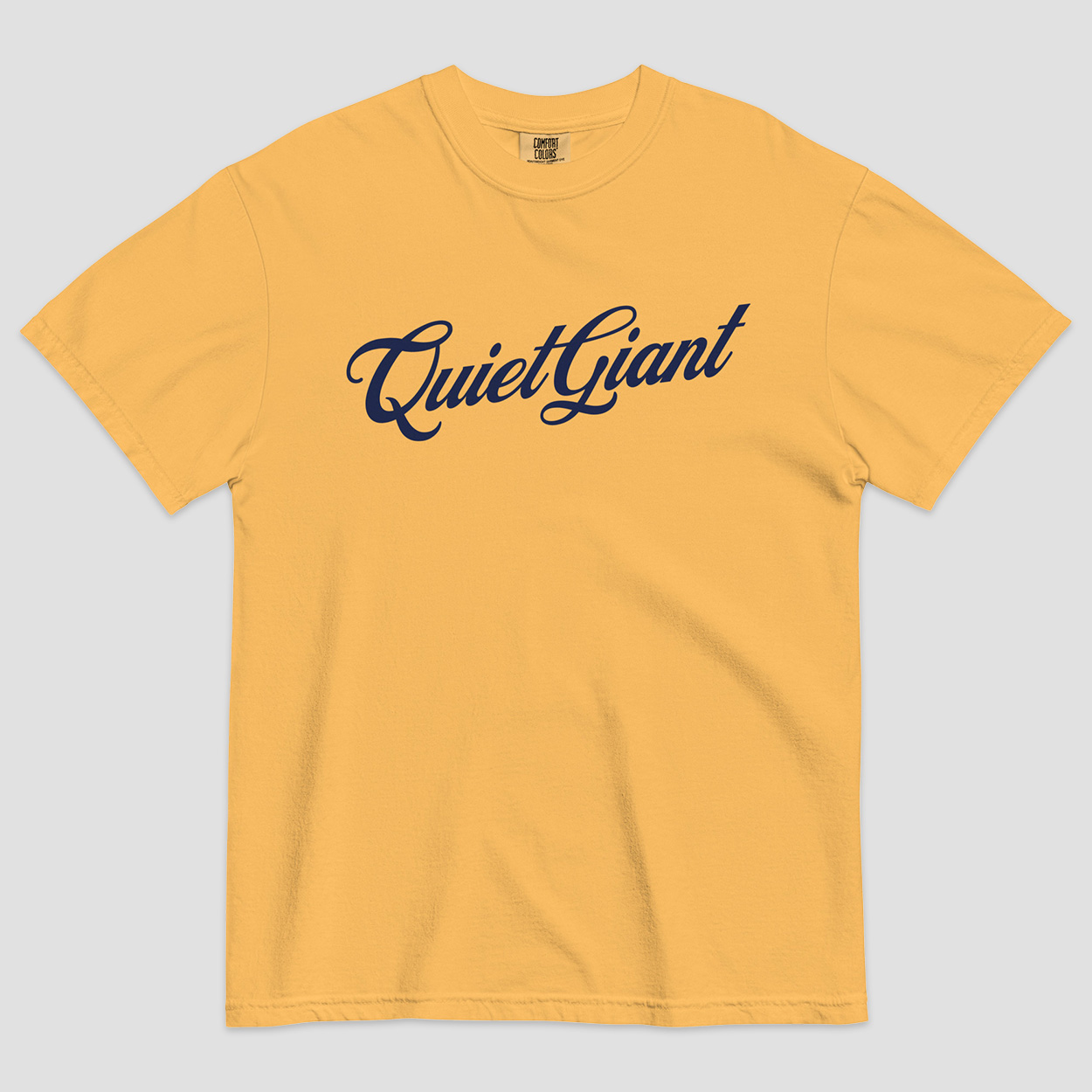Navy Script T-Shirt