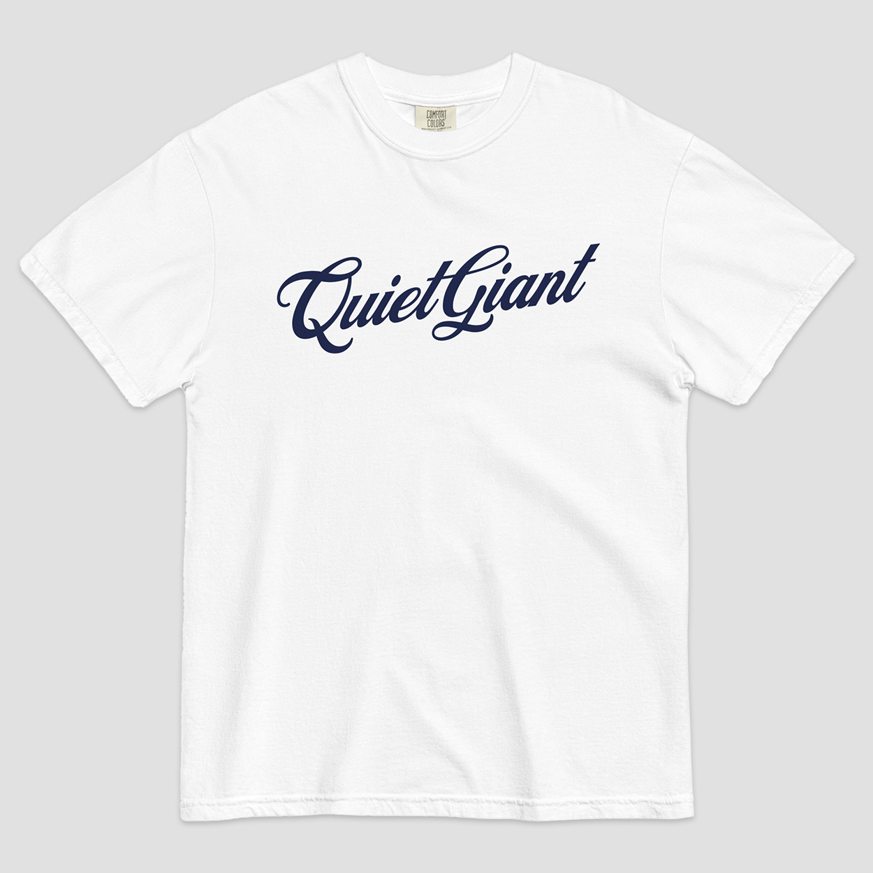 Navy Script T-Shirt - Image 5